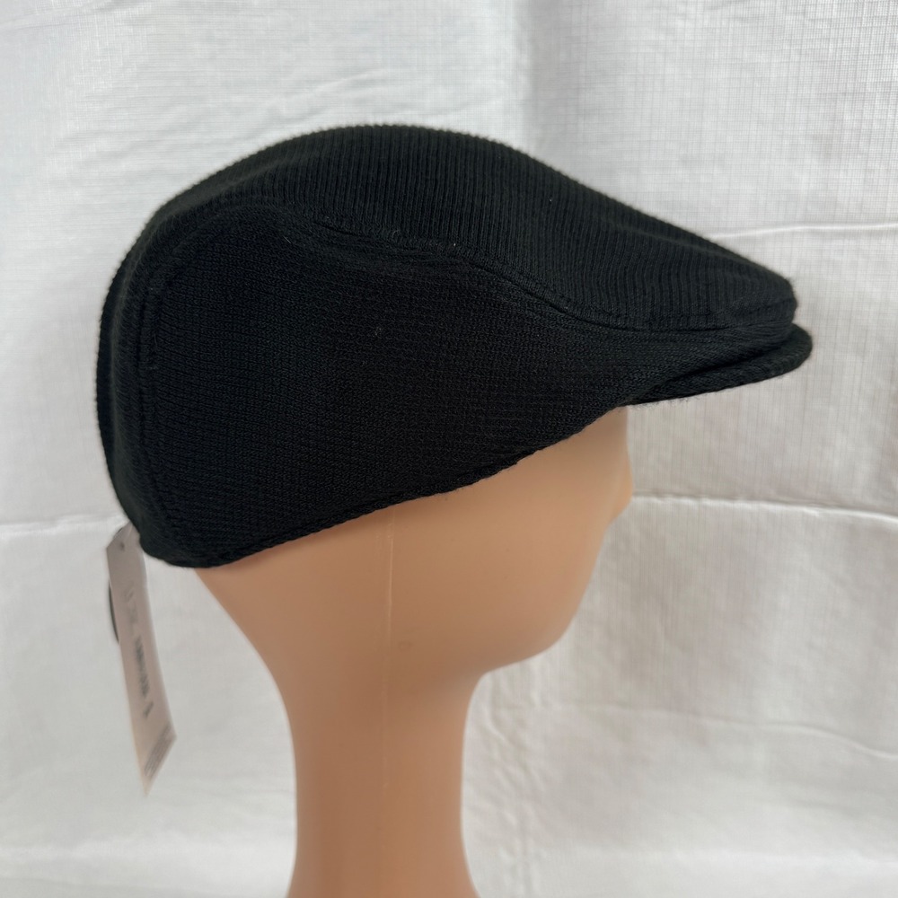 NWT Dockers Mens Newsboy Black Knit Ivy Flat Cap Hat Size S/M 45DK080042 - Picture 5 of 7